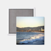 サンタモニカピアとしてヴェネツィアビーチ マグネット (正面/裏面)