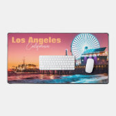 サンタモニカピアサンセット デスクマット (キーボード&マウス)