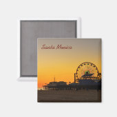 サンタモニカピアサンセット マグネット (正面/裏面)