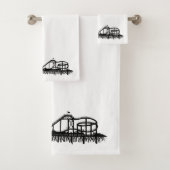 サンタモニカピアロサンゼルスカリフォルニアビーチ バスタオルセット (インサイチュ)