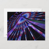 サンタモニカピア観覧車アットナイト ポストカード (正面/裏面)