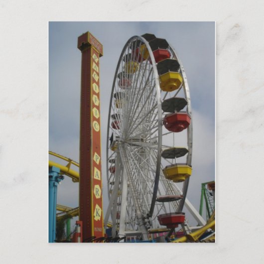 サンタモニカピア観覧車2009 ポストカード (正面)