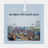 サンタモニカピア    ガラスオーナメント (裏面)