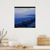 サンタモニカブルーポスター ポスター (キッチン)