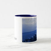 サンタモニカブルーマグカップ ツートーンマグカップ (中央)