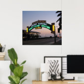 サンタモニカヨットハーバー ポスター (ホームオフィス)