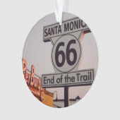 サンタモニカルート66カリフォルニア オーナメント (正面)
