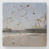 サンタモニカ埠頭 ストーンコースター (正面)