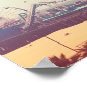 サンタモニカ埠頭 ポスター (角)