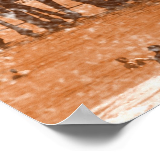 サンタモニカ埠頭 ポスター (角)