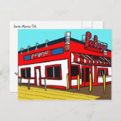 サンタモニカ埠頭 ポストカード (正面/裏面)