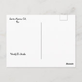 サンタモニカ埠頭 ポストカード (裏面)