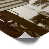 サンタモニカ埠頭 – 30x20 ポスター (角)