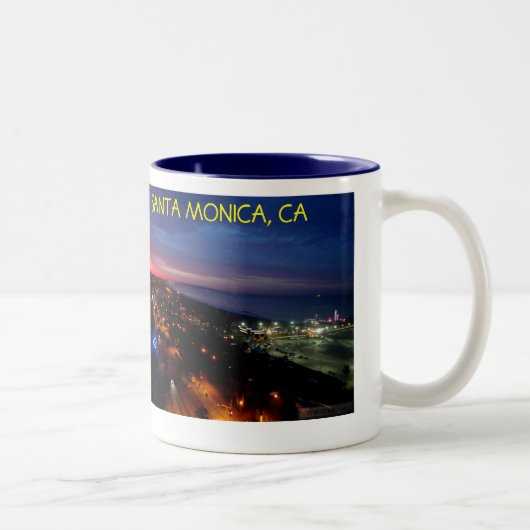 サンタモニカ日の出#2 MUG ツートーンマグカップ (右)