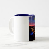 サンタモニカ日の出#2 MUG ツートーンマグカップ (正面左)