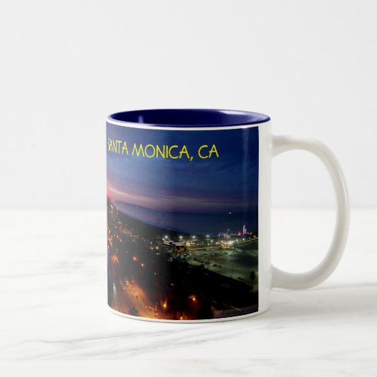 サンタモニカ日の出#2 MUG ツートーンマグカップ (右)