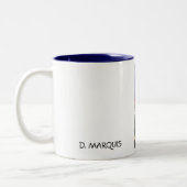 サンタモニカ日の出#2 MUG ツートーンマグカップ (左)