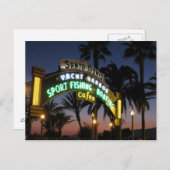 サンタモニカ桟橋はがき ポストカード (正面/裏面)