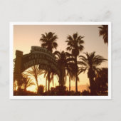 サンタモニカ桟橋はがき ポストカード (正面)