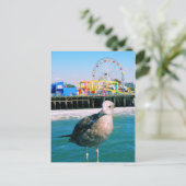 サンタモニカ桟橋ビジターポストカード ポストカード (スタンド正面)