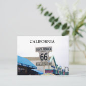 サンタモニカ桟橋,カリフォルニアのはがき ポストカード (スタンド正面)
