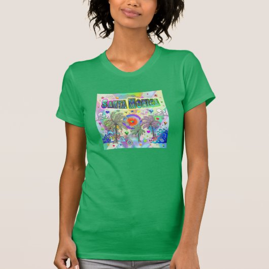 サンタモニカ深いドリームTシャツ Tシャツ (正面)