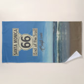 サンタモニカ66 ビーチタオル (正面)