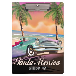 サンタモニカ カリフォルニア アメリカ ノートブック クリップボード