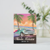 サンタモニカ カリフォルニア アメリカ ポストカード (スタンド正面)