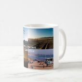 サンタモニカ-カリフォルニア コーヒーマグカップ (正面右)