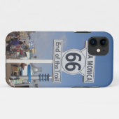 サンタモニカ、カリフォルニア- RT 66 Case-Mate iPhoneケース (裏面(横))