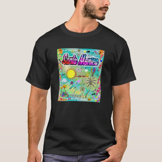 サンタモニカ「ニュー・エラ」Tシャツ Tシャツ (正面)