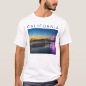 サンタモニカ・ピア | ロサンゼルス, カリフォルニア Tシャツ (正面)