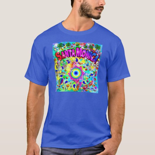 サンタモニカ "ミスティックダンス" Tシャツ (正面)