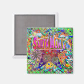 サンタモニカ・リスクファクター・マグネット マグネット (正面/裏面)