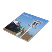 サンタモニカ-ルート66のタイル! タイル (側面)