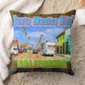 "サンタモニカBlvd 2"ピロー クッション (ブランケット)