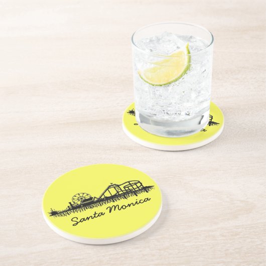 サンタモニカCAカリフォルニアピアビーチフェリスホイール コースター (側面)