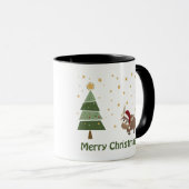 サンタヤッククリスマスシーン マグカップ (正面右)