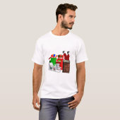 サンタユニセックスー Tシャツ (正面フル)