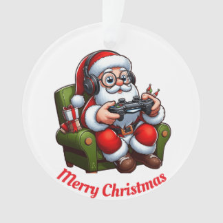 サンタユニーク遊のビデオゲーム オーナメント