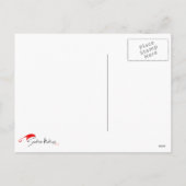 サンタユーモアのあるー巡礼のポストカード シーズンポストカード (裏面)