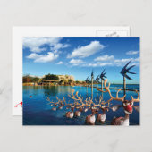 サンタユーモアのあるー巡礼のポストカード シーズンポストカード (正面/裏面)