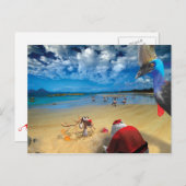 サンタユーモアのあるー巡礼のポストカード シーズンポストカード (正面/裏面)