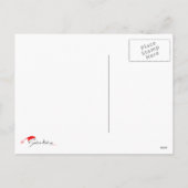 サンタユーモアのあるー巡礼のポストカード シーズンポストカード (裏面)