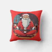 サンタヨガ装飾用クッション クッション (裏面)