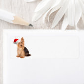 サンタヨークシャーテリア差出人住所ラベル ラベル (インサイチュ)