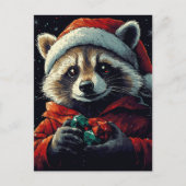 サンタラクーン ポストカード (正面)