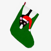 サンタラットクリスマスストッキング ラージクリスマスストッキング (正面 (吊り時))