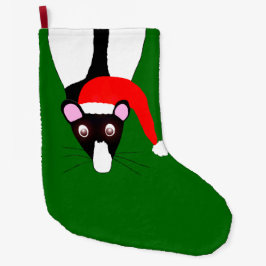 サンタラットクリスマスストッキング ラージクリスマスストッキング